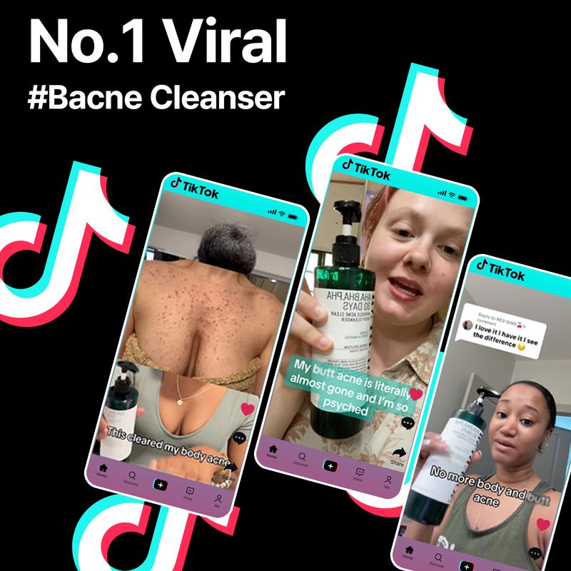Miracle Back Acne Cleanse - AHA BHA PHA