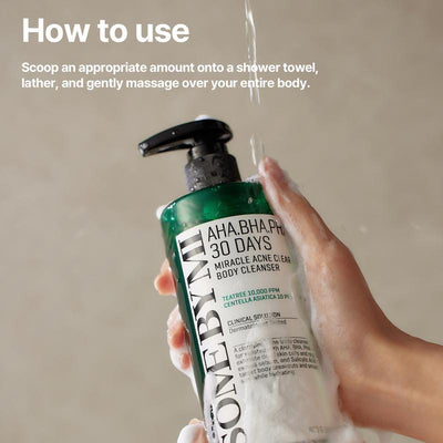 Miracle Back Acne Cleanse - AHA BHA PHA